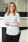 ALPINE CASHMERE SWEATER - ice blue